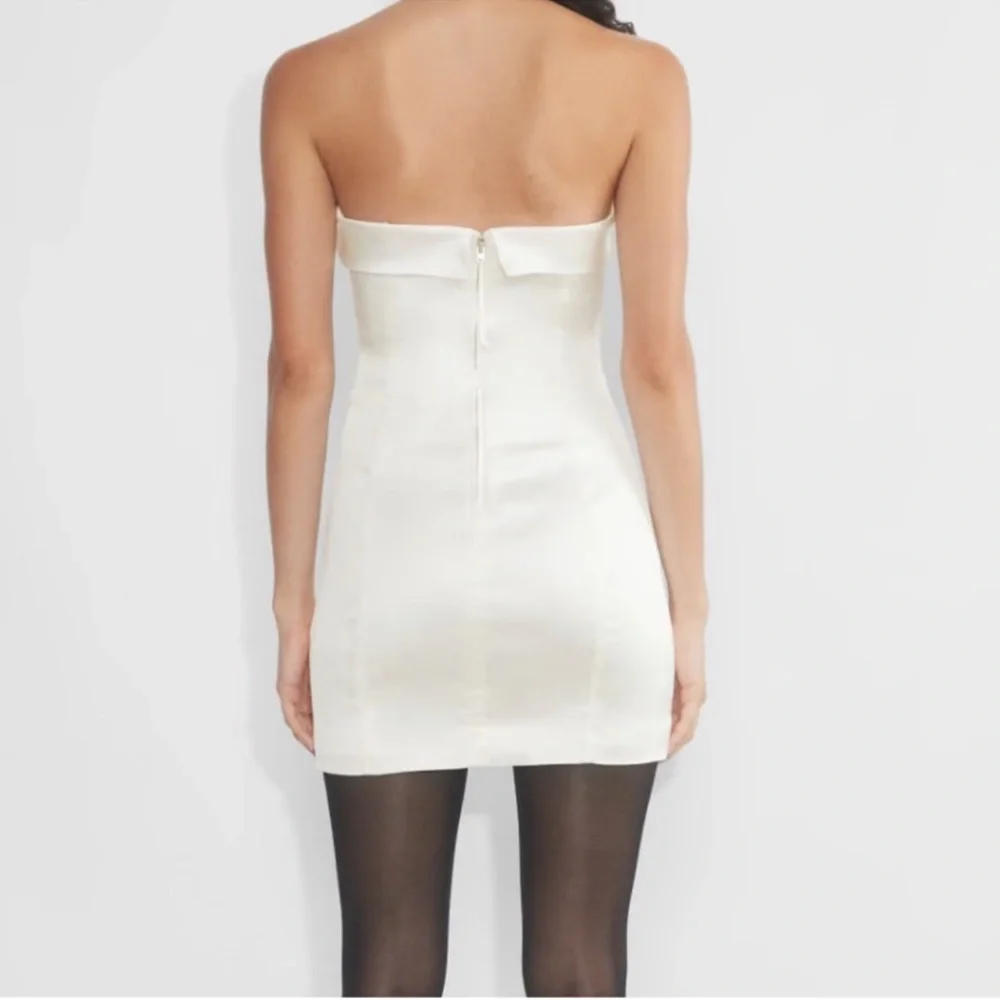 Aritzia White Satin Dress - Picture 5 of 7